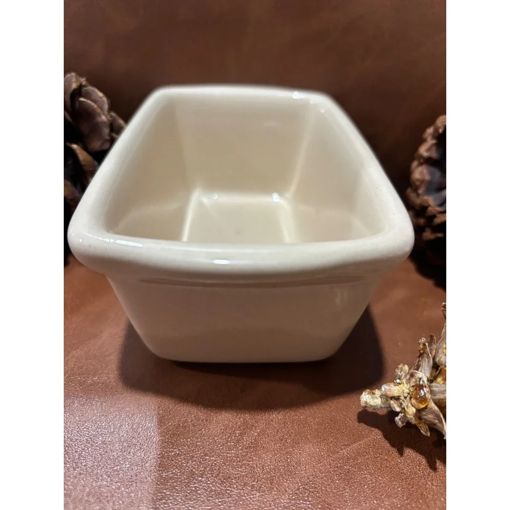 LTD Commodities Christmas Stocking Mini Loaf Pan Ceramic Holiday Baking Dish